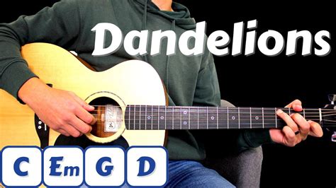 CHORD DANDELIONS - Kunci Gitar Madison Beer - Reckless Chord Dasar - Chord