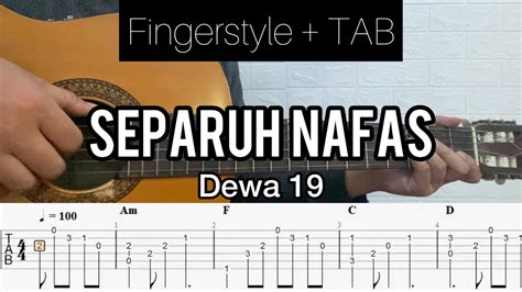 CHORD DEWA 19 SEPARUH - Kunci Gitar Roman Picisan - Dewa 19 Chord Dasar - Chord