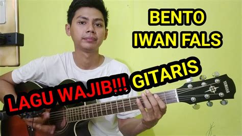 CHORD GITAR BENTO - TUTORIAL 8 BELAJAR BAS LAGU BENTO