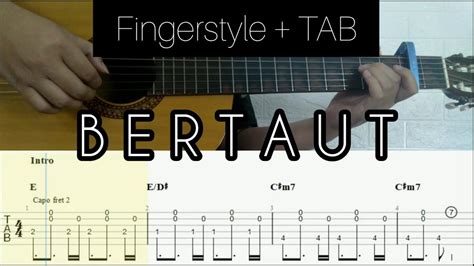 CHORD GITAR BERTAUT - Tutorial Gitar (BERTAUT - NADIN AMIZAH) VERSI ASLI LENGKAP!