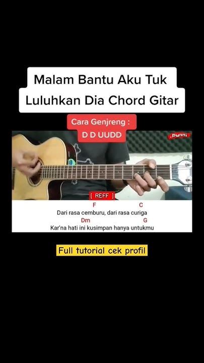 CHORD GITAR MALAM BANTU AKU TUK - Kunci Gitar Sammy Simorangkir - Dia Chord Dasar - Chord