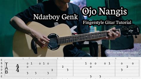 CHORD OJO NANGIS - Lirik dan Chord Gitar Lagu Ojo Nangis - Denny Caknan feat