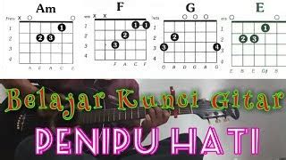 CHORD PENIPU HATI - Kunci Gitar Kis Band - Berbohonglah Chord Dasar - Chord