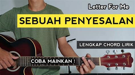 CHORD SEBUAH PENYESALAN - Kunci Gitar for Revenge - Penyangkalan Chord Dasar