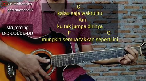 CHORD UNGU DEMI WAKTU - Belajar Kunci Gitar Ungu Demi Waktu Intro