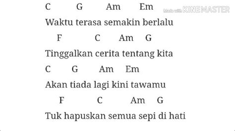 CHORD WAKTU TERASA SEMAKIN BERLALU - Kunci Gitar Chord Drive - Melepasmu Chord Mudah