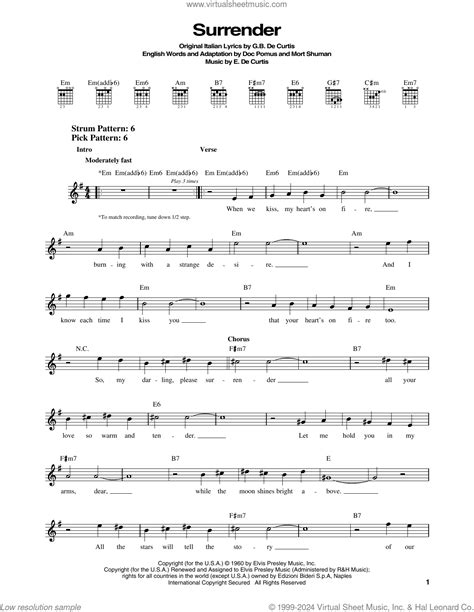 Chords For I Surrender