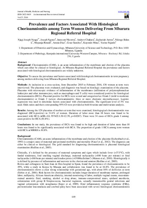Chorioamninitis Aacog