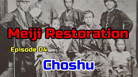 Download Choshu In The Meiji Restoration 
