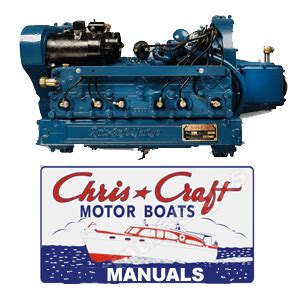 Chris Craft Engine Manuals