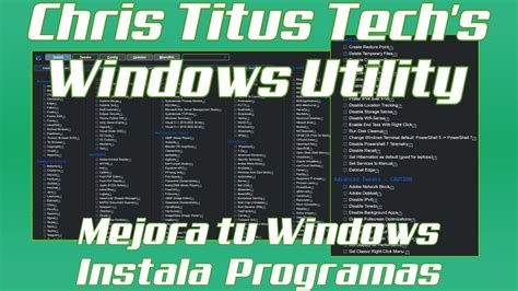 Chris Titus Tech Windows Utility Free Download