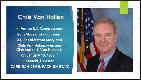 chris van hollen biography