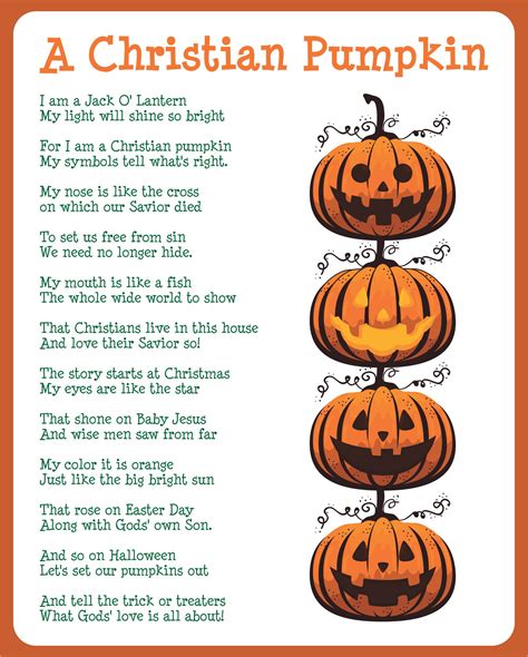 Christ Centered Pumpkin Carving Poems Happy Home Fairy Pumpkin Poems For First Grade - Pumpkin Poems For First Grade