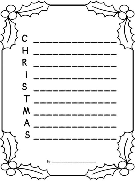 Christmas Acrostic Poem Template Teacher Made Twinkl Acrostic Poem For Christmas - Acrostic Poem For Christmas