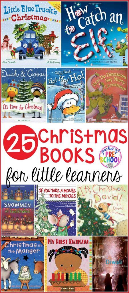 Christmas Books For Little Learners Pocket Of Preschool Kindergarten Christmas Book - Kindergarten Christmas Book