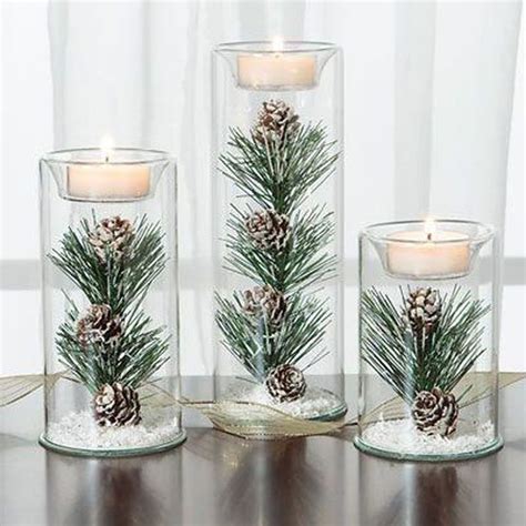 Christmas Cocktail Table Centerpieces