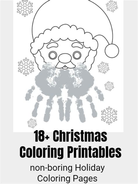 Christmas Coloring Printables Sea Of Knowledge Christmas Coloring Pages For Kindergarten - Christmas Coloring Pages For Kindergarten