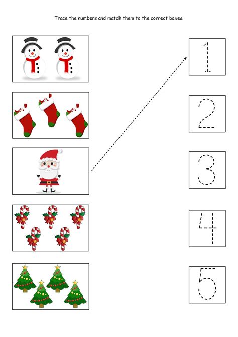 Christmas Counting Worksheets Preschool Free Printable Preschool Christmas Worksheet - Preschool Christmas Worksheet