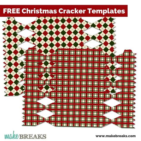 christmas cracker template pdf