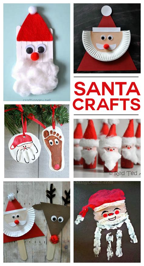 Christmas Craft Santa Craft Christmas Activity Made By 2nd Grade Christmas Crafts - 2nd Grade Christmas Crafts