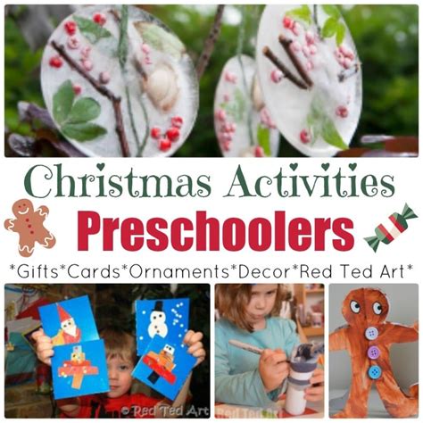 Christmas Crafts For Preschoolers Red Ted Art Kids Christmas Lights Craft Preschool - Christmas Lights Craft Preschool
