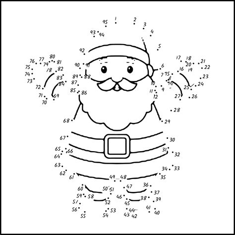 Christmas Dot To Dots   Free Christmas Dot To Dot Printables Instant Downloads - Christmas Dot To Dots