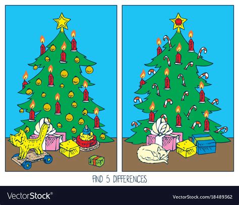 Christmas Find The Differences Play Christmas Find The Christmas Find The Difference - Christmas Find The Difference