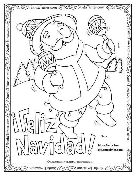 Christmas In Mexico Coloring Page Christmas In Mexico Coloring Page - Christmas In Mexico Coloring Page