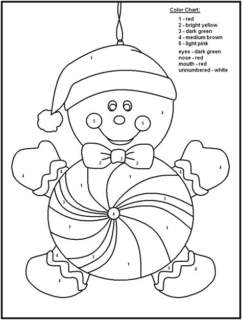 Christmas Lights Color By Number Free Printable Coloring Christmas Colouring By Numbers - Christmas Colouring By Numbers