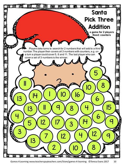 Christmas Math Centers Amp Activities For First Grade Christmas Math For First Grade - Christmas Math For First Grade