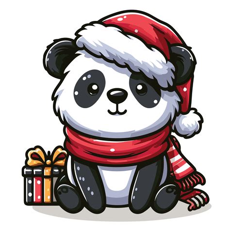 Christmas Panda