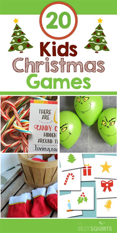 christmas party games for kids