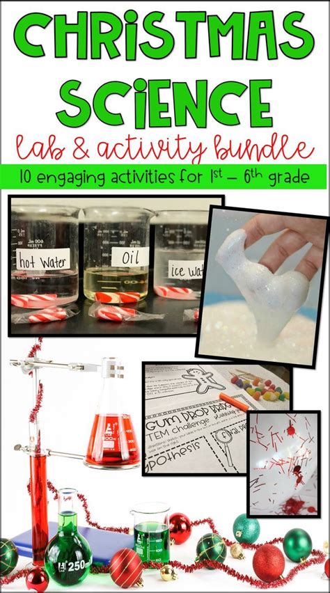Christmas Science Activities And Lab Bundle The Trendy Science Christmas Activities - Science Christmas Activities