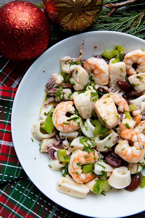 Christmas Seafood Salad