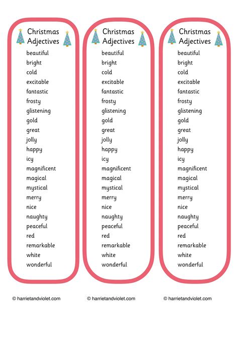 Christmas Spelling Worksheet Christmas Adjectives Worksheet - Christmas Adjectives Worksheet