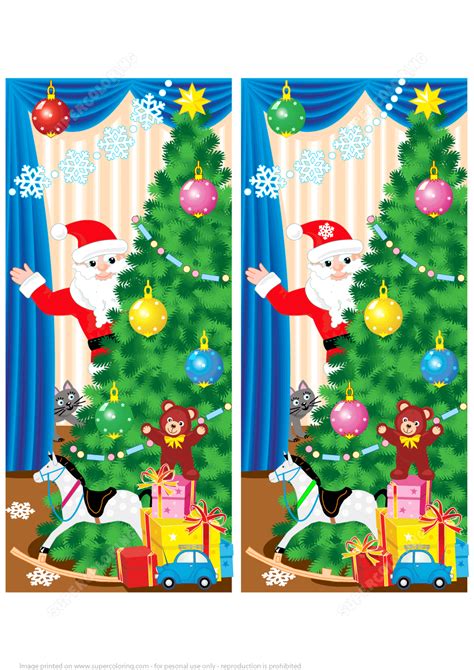 Christmas Spot The Difference 10 Puzzles Answers Christmas Spot The Difference - Christmas Spot The Difference