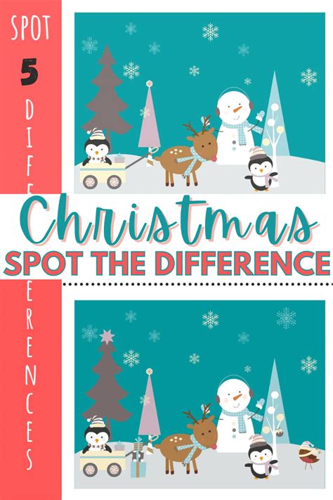 Christmas Spot The Difference Wondermom Wannabe Christmas Spot The Difference - Christmas Spot The Difference
