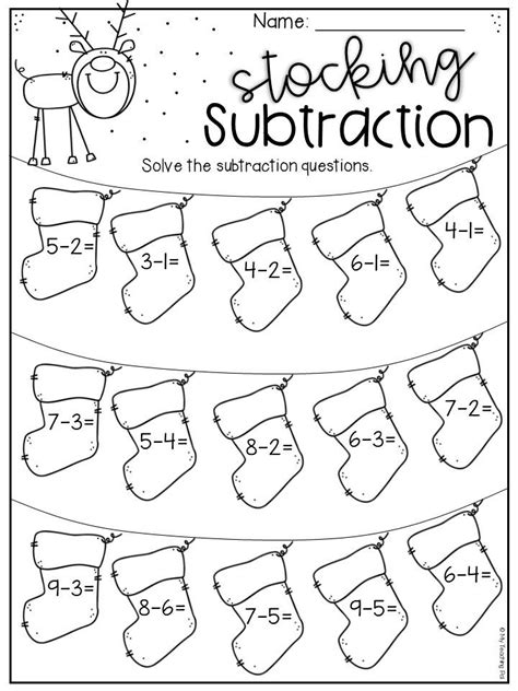Christmas Subtraction Worksheet Free Kindergarten Holiday Halloween Kindergarten Subtraction Worksheet - Halloween Kindergarten Subtraction Worksheet
