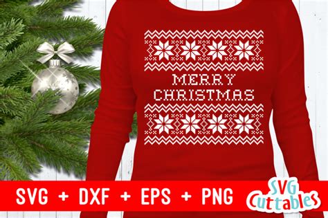 christmas sweater svg on all Category TheHungryJPEG