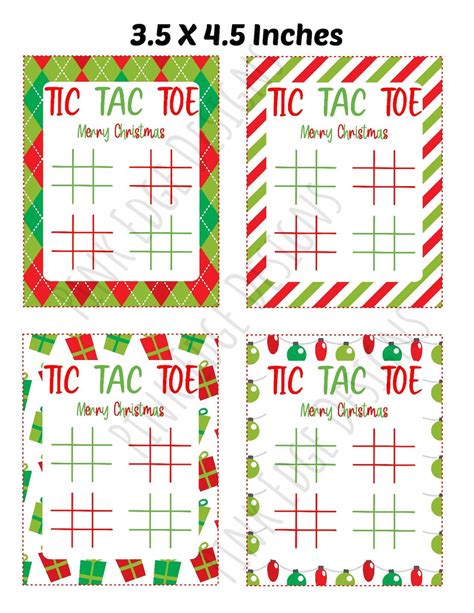 Christmas Tic Tac Toe Etsy Christmas Tic Tac Toe - Christmas Tic Tac Toe