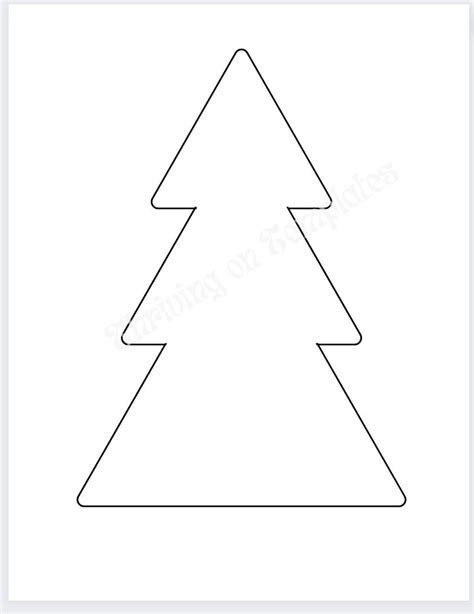 Christmas Tree Cutout