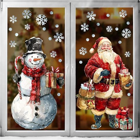 Christmas Window Clings