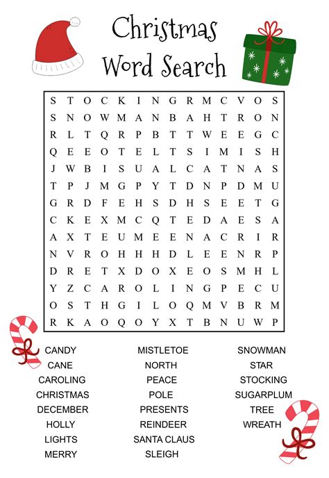 Christmas Word Search Free Game For Kids Skoolgo 2nd Grade Christmas Word Search - 2nd Grade Christmas Word Search