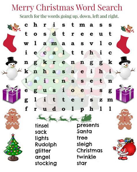 Christmas Word Search Teaching Resources Wordwall Christmas Word Search Ks1 - Christmas Word Search Ks1