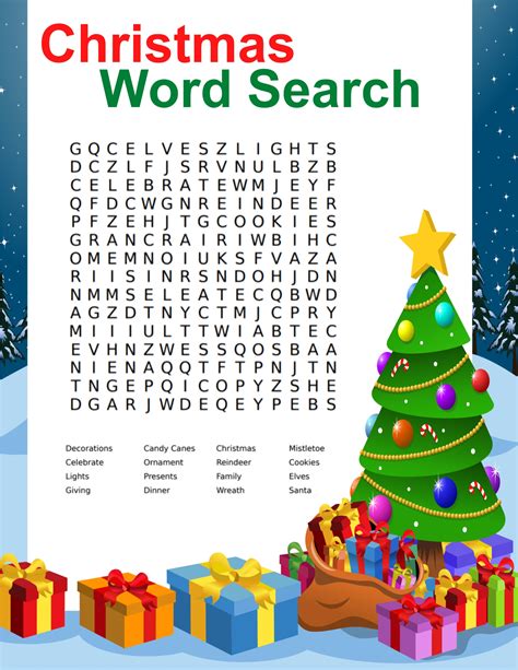 Christmas Word Search Wordsearch Wordwall Christmas Word Search Ks1 - Christmas Word Search Ks1