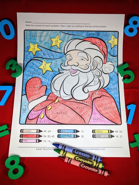 Christmas Worksheets Amp Activities Super Teacher Worksheets Math Christmas Worksheets - Math Christmas Worksheets