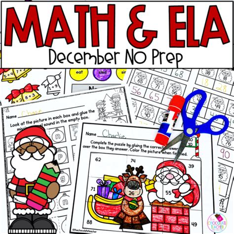 Christmas Worksheets Math Phonics Grammar December 2nd Grade Christmas Grammar Worksheet - 2nd Grade Christmas Grammar Worksheet