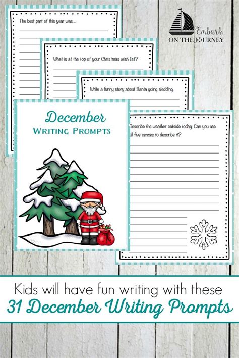 Christmas Writing December Writing Prompts Teach Starter Christmas Writing Prompts For 3rd Grade - Christmas Writing Prompts For 3rd Grade