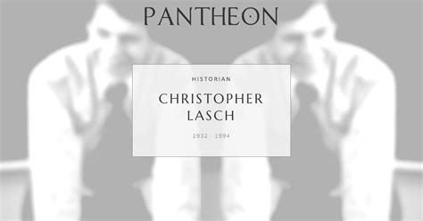christopher lasch biography