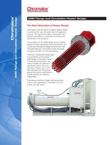 Chromalox Heating Element Catalog